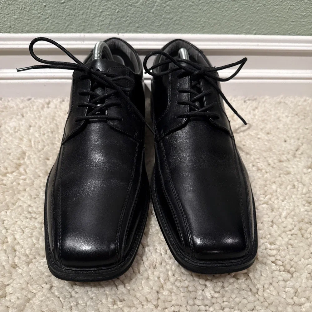 Men's Dockers Endow Black Size 10 Dress Shoes Work Shoes